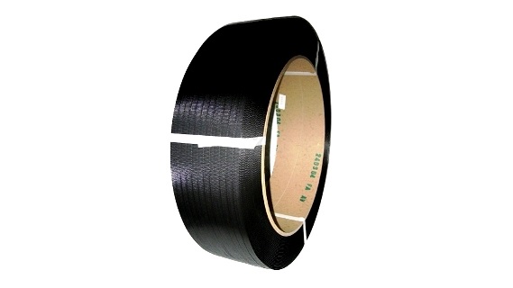 Polypropylenband schwarz 12,7 x 0,75 mm, 2000 m Rolle